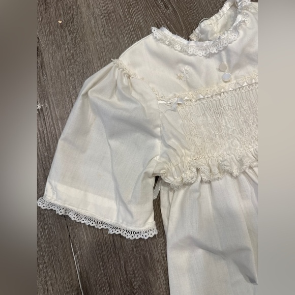 Vintage handmade baptismal baptism dress - Picture 3 of 6